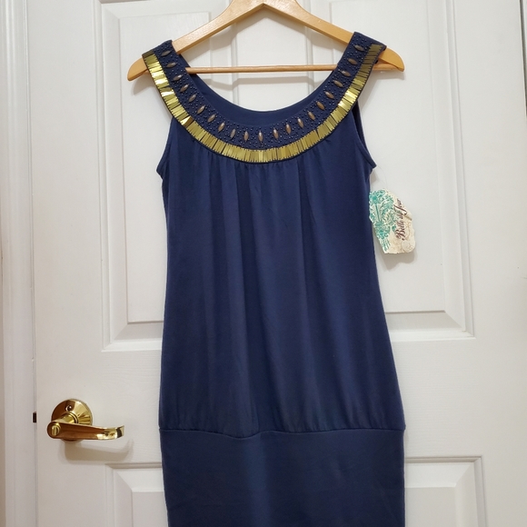 -NWT Belle de Jure Embellished Tank - Picture 1 of 5